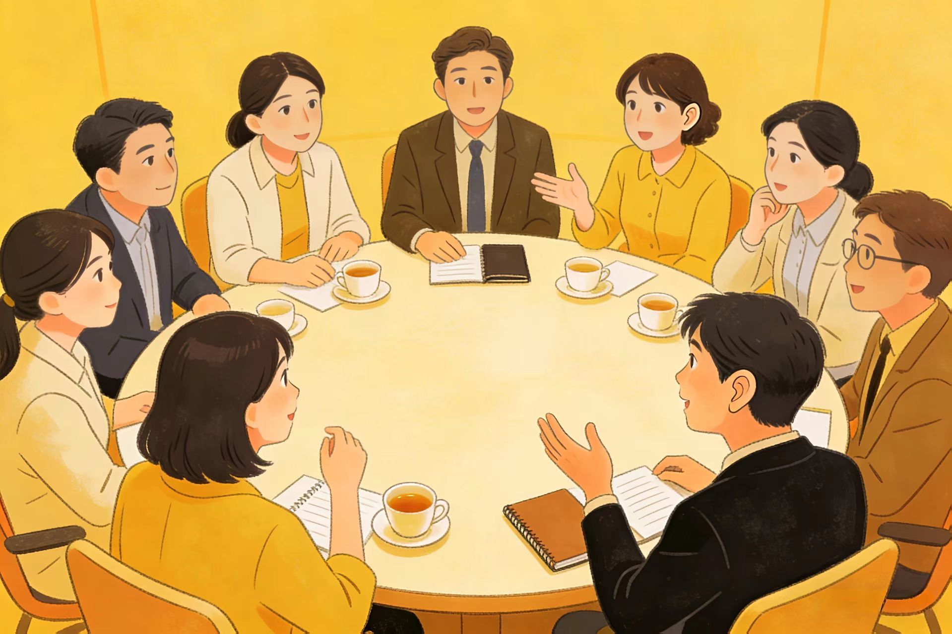 少数人民主权利的插画